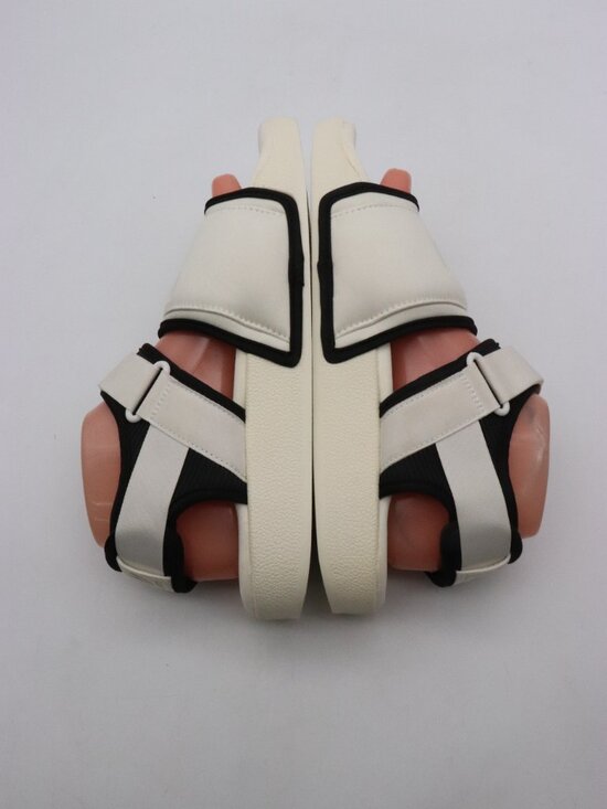 Adidas x Pharrell Hu Human Race Adilette 2.0 Men\'s Size 7 White Sandals GZ1891